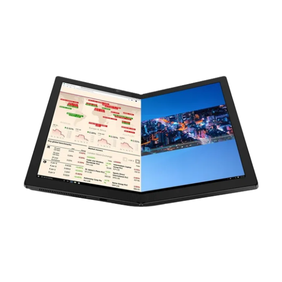 Lenovo Thinkpad X1 Fold 13.3" Touch Screen I5-L16G7 1.4Ghz Ram 8Gb-Ssd 512Gb M.2 Nvme-5G-Win 11 Prof Black 20Rl001Gix