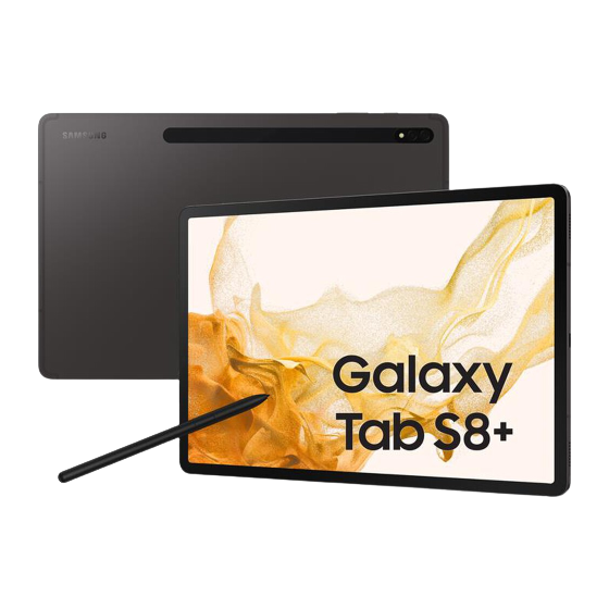 SAMSUNG GALAXY TAB S8+ 5G 256GB 12,4 SM-X806BZABEUE
